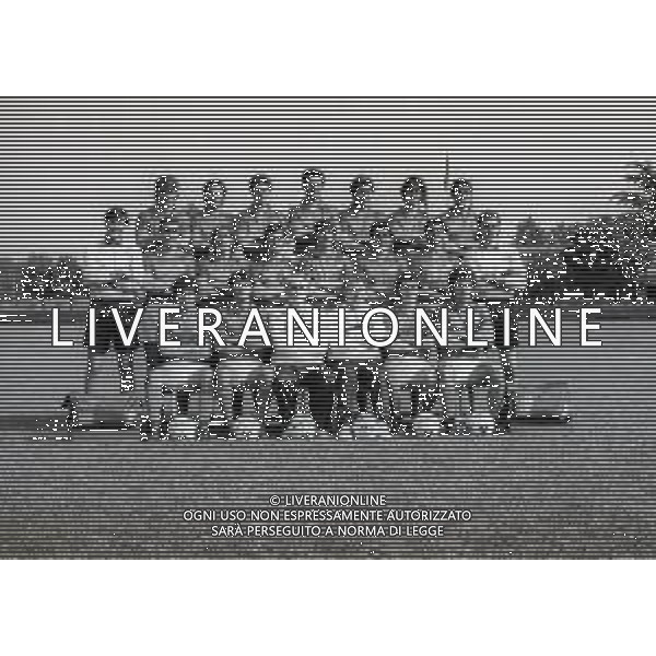 RETROSPETTIVA NAZIONALE ITALIANA 1988 NELLA FOTO LA FORMAZIONE DELLA NAZIONALE ITALIANA 1988 A MILANELLO AG ALDO LIVERANI SAS