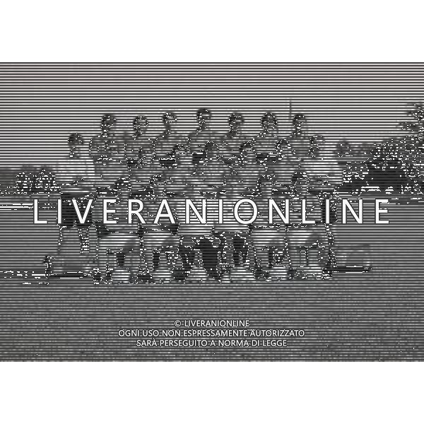 RETROSPETTIVA NAZIONALE ITALIANA 1988 NELLA FOTO LA FORMAZIONE DELLA NAZIONALE ITALIANA 1988 A MILANELLO AG ALDO LIVERANI SAS