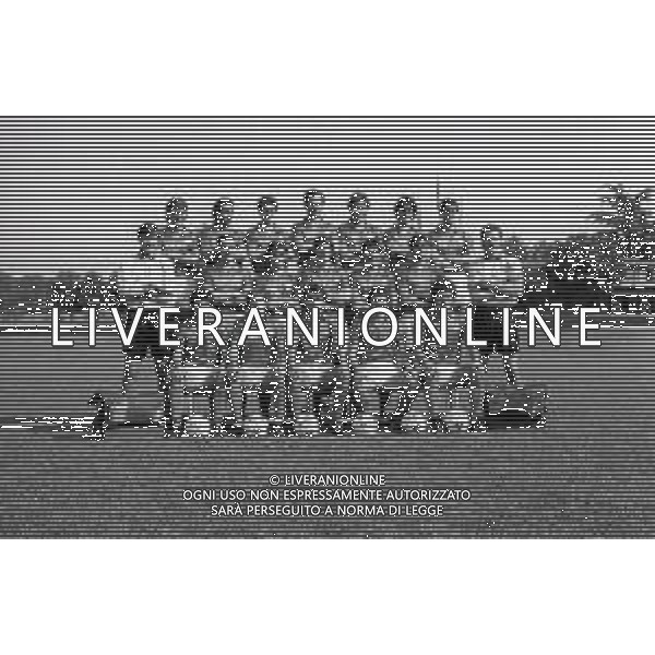 RETROSPETTIVA NAZIONALE ITALIANA 1988 NELLA FOTO LA FORMAZIONE DELLA NAZIONALE ITALIANA 1988 A MILANELLO AG ALDO LIVERANI SAS