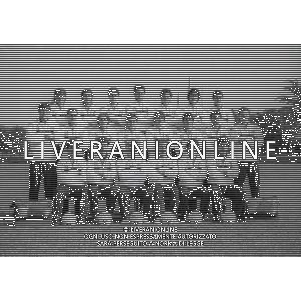 RETROSPETTIVA NAZIONALE ITALIANA 1988 NELLA FOTO LA FORMAZIONE DELLA NAZIONALE ITALIANA 1988 A MILANELLO AG ALDO LIVERANI SAS