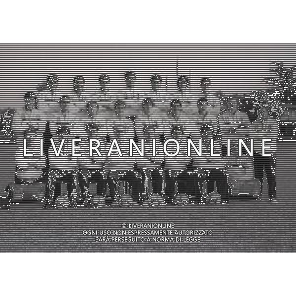 RETROSPETTIVA NAZIONALE ITALIANA 1988 NELLA FOTO LA FORMAZIONE DELLA NAZIONALE ITALIANA 1988 A MILANELLO AG ALDO LIVERANI SAS