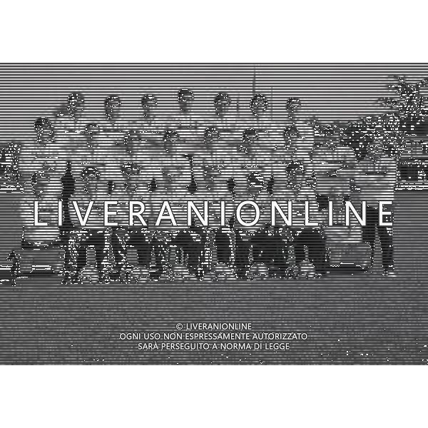 RETROSPETTIVA NAZIONALE ITALIANA 1988 NELLA FOTO LA FORMAZIONE DELLA NAZIONALE ITALIANA 1988 A MILANELLO AG ALDO LIVERANI SAS