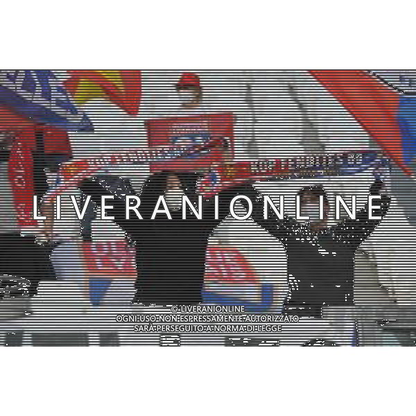 Torino 23.03.2022 Stadio Allianz Stadium ©Manuela Viganti/Agenzia Aldo Liverani Juventus vs Olimpique Lione Quarti di finale Champions League Women\'s 2021/2022 Nella foto: tifosi lione ©VIGANTI/AGENZIA ALDO LIVERANI SAS