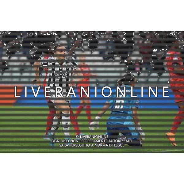 Torino 23.03.2022 Stadio Allianz Stadium ©Manuela Viganti/Agenzia Aldo Liverani Juventus vs Olimpique Lione Quarti di finale Champions League Women\'s 2021/2022 Nella foto: esultanza di agnese bonfantini ©VIGANTI/AGENZIA ALDO LIVERANI SAS