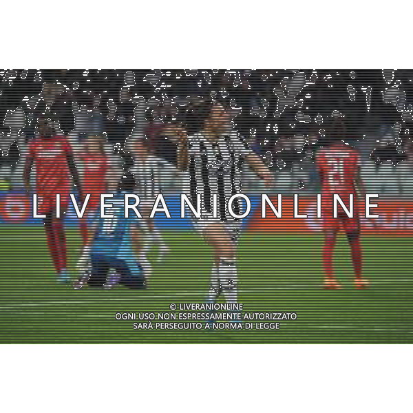 Torino 23.03.2022 Stadio Allianz Stadium ©Manuela Viganti/Agenzia Aldo Liverani Juventus vs Olimpique Lione Quarti di finale Champions League Women\'s 2021/2022 Nella foto: esultanza di agnese bonfantini ©VIGANTI/AGENZIA ALDO LIVERANI SAS