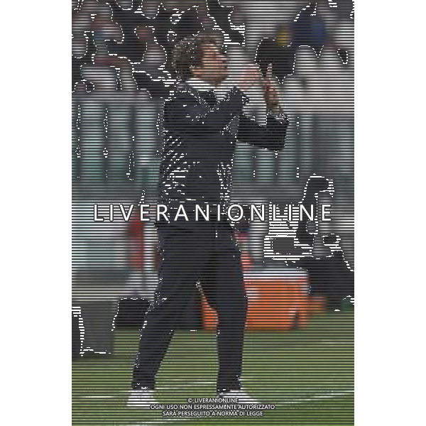 Torino 23.03.2022 Stadio Allianz Stadium ©Manuela Viganti/Agenzia Aldo Liverani Juventus vs Olimpique Lione Quarti di finale Champions League Women\'s 2021/2022 Nella foto: joe montemurro ©VIGANTI/AGENZIA ALDO LIVERANI SAS
