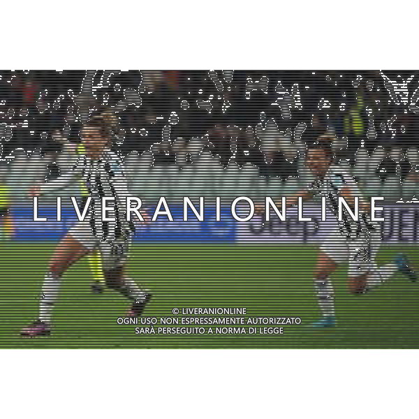 Torino 23.03.2022 Stadio Allianz Stadium ©Manuela Viganti/Agenzia Aldo Liverani Juventus vs Olimpique Lione Quarti di finale Champions League Women\'s 2021/2022 Nella foto: esultanza di cristiana girelli ©VIGANTI/AGENZIA ALDO LIVERANI SAS