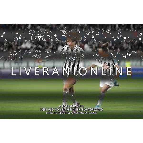 Torino 23.03.2022 Stadio Allianz Stadium ©Manuela Viganti/Agenzia Aldo Liverani Juventus vs Olimpique Lione Quarti di finale Champions League Women\'s 2021/2022 Nella foto: esultanza di cristiana girelli ©VIGANTI/AGENZIA ALDO LIVERANI SAS
