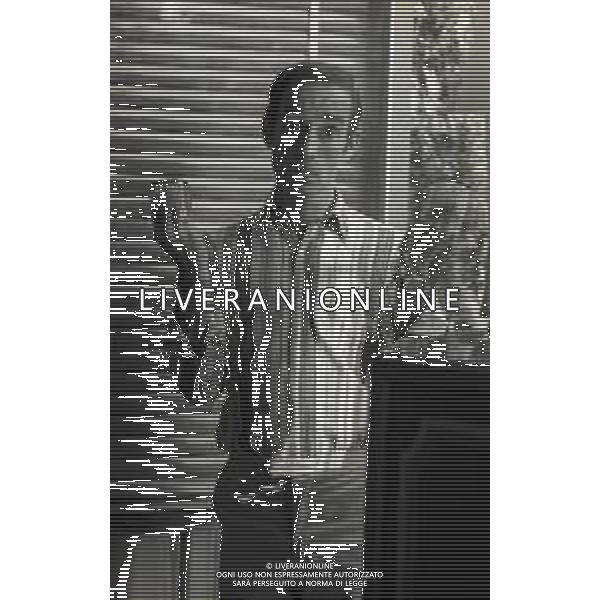 RETROSPETTIVA DON LURIO PSEUDONIMO DI DONALD BENJAMIN LURIO COREOGRAFO-BALLERINO-CANTANTE E ATTORE NELLA FOTO DON LURIO A ROMA NELL\'ANNO 1967 AG ALDO LIVERANI SAS