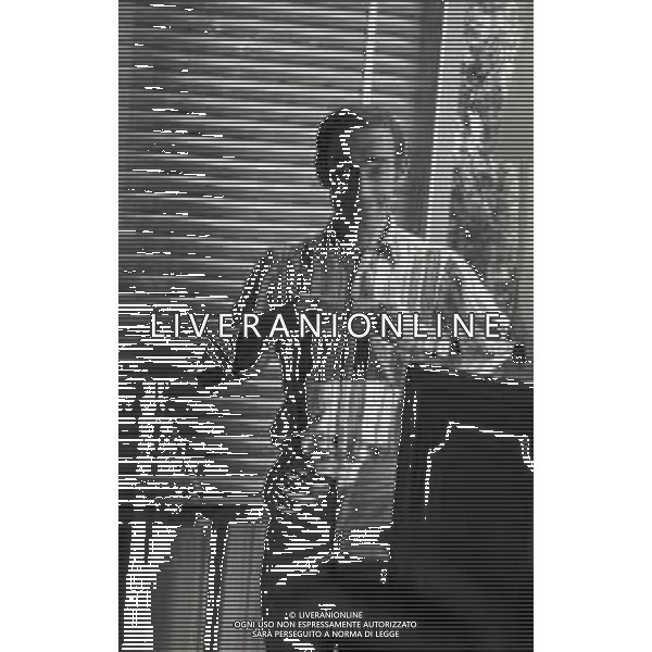 RETROSPETTIVA DON LURIO PSEUDONIMO DI DONALD BENJAMIN LURIO COREOGRAFO-BALLERINO-CANTANTE E ATTORE NELLA FOTO DON LURIO A ROMA NELL\'ANNO 1967 AG ALDO LIVERANI SAS