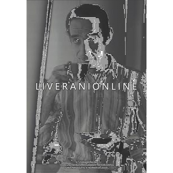 RETROSPETTIVA DON LURIO PSEUDONIMO DI DONALD BENJAMIN LURIO COREOGRAFO-BALLERINO-CANTANTE E ATTORE NELLA FOTO DON LURIO A ROMA NELL\'ANNO 1967 AG ALDO LIVERANI SAS