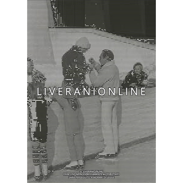 RETROSPETTIVA DON LURIO PSEUDONIMO DI DONALD BENJAMIN LURIO COREOGRAFO-BALLERINO-CANTANTE E ATTORE NELLA FOTO DON LURIO A CORTINA D\'AMPEZZO NELL\'ANNO 1979 CON DELIA SCALA AG ALDO LIVERANI SAS