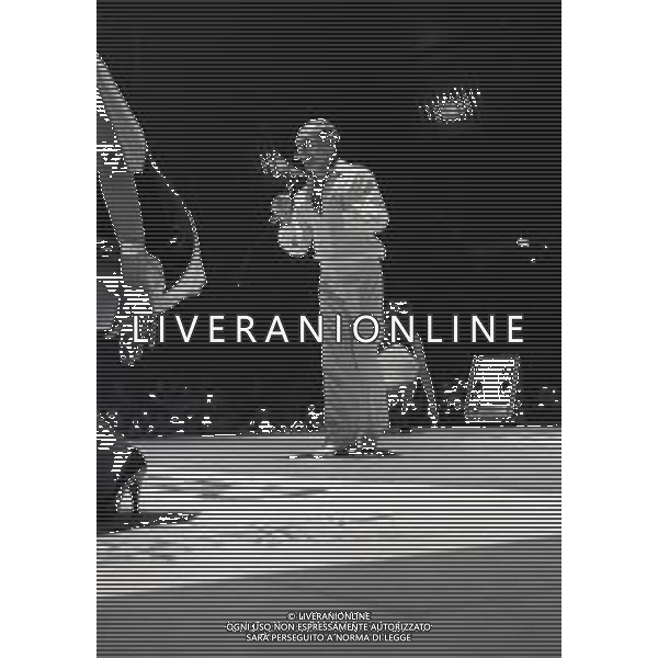 RETROSPETTIVA DON LURIO PSEUDONIMO DI DONALD BENJAMIN LURIO COREOGRAFO-BALLERINO-CANTANTE E ATTORE NELLA FOTO DON LURIO A MILANO NELL\'ANNO 1982 AG ALDO LIVERANI SAS