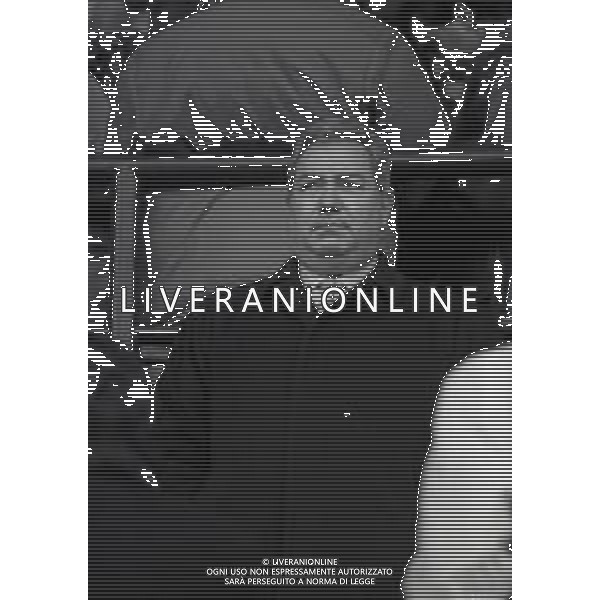 RETROSPETTIVA LUCIANO GAUCCI PRESIDENTE PERUGIA CALCIO NELLA FOTO LUCIAO GAUCCI PRESIDENTE DEL PERUGIA CALCIO NELL\'ANNO 1995-1996 AG ALDO LIVERANI SAS
