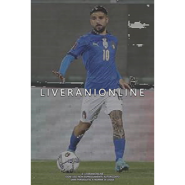 ITALIA - MACEDONIA del Nord Gara 1 di Playoff per FIFA World Cup Qatar 2022 del 24/03/2022 - nella foto: Insigne Lorenzo(Italia) ©Claudio Zamagni/Agenzia Aldo Liverani /AGENZIA ALDO LIVERANI SAS