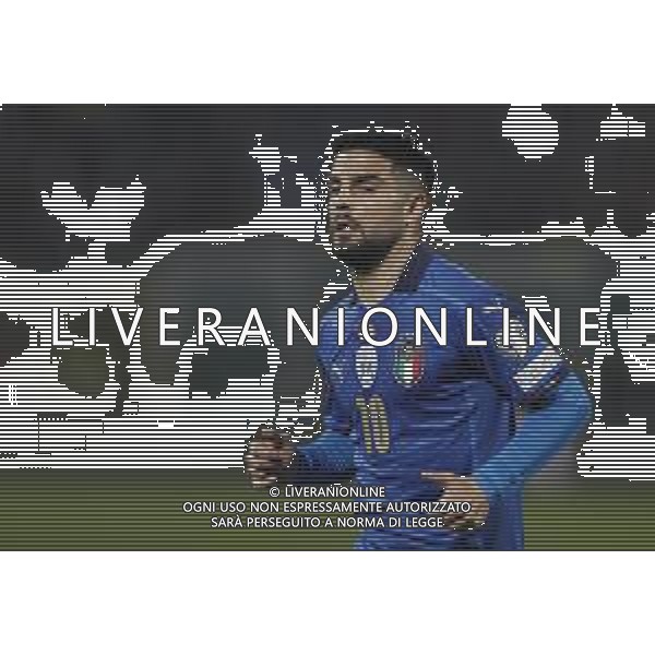 ITALIA - MACEDONIA del Nord Gara 1 di Playoff per FIFA World Cup Qatar 2022 del 24/03/2022 - nella foto: Insigne Lorenzo(Italia) ©Claudio Zamagni/Agenzia Aldo Liverani /AGENZIA ALDO LIVERANI SAS