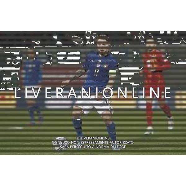 ITALIA - MACEDONIA del Nord Gara 1 di Playoff per FIFA World Cup Qatar 2022 del 24/03/2022 - nella foto: immobile ciro ©Claudio Zamagni/Agenzia Aldo Liverani /AGENZIA ALDO LIVERANI SAS