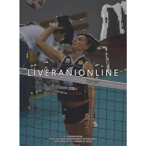 Siena 08/10/2005 Tecnomec Europa Systems Forlì Volley Nella foto: Poli Tania.* Ph Gianni Nucci/Agenzia Aldo Liverani