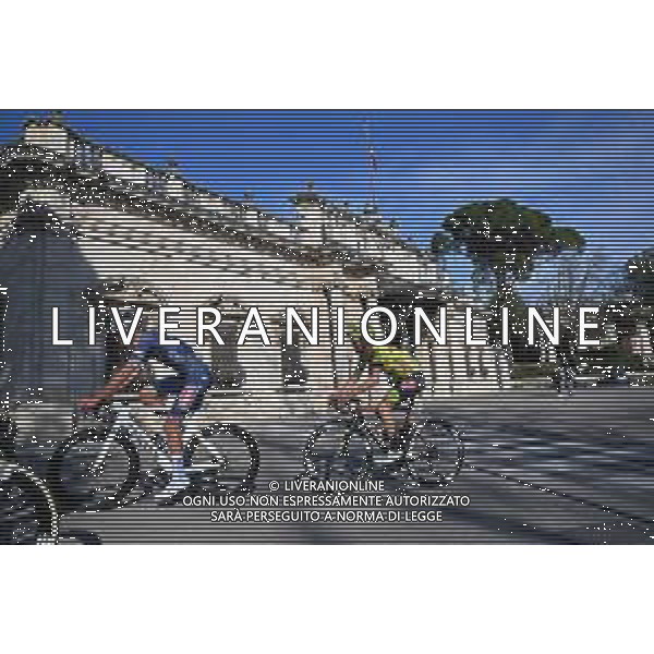 25-03-2022 Settimana Internazionale Coppi E Bartali; Tappa 04 Montecatini Terme - Montecatini Terme; 2022, Alpecin - Fenix; 2022, Bingoal - Pauwels Sauces Wb; Van Der Poel, Mathieu; Wirtgen, Luc; Montecatini Terme; ©SIROTTI/AGENZIA ALDO LIVERANI SAS