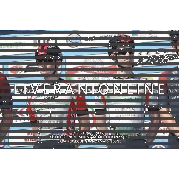 25-03-2022 Settimana Internazionale Coppi E Bartali; Tappa 04 Montecatini Terme - Montecatini Terme; 2022, Corratec; Dunbar, Eddie; Tulett, Ben; Montecatini Terme; ©SIROTTI/AGENZIA ALDO LIVERANI SAS