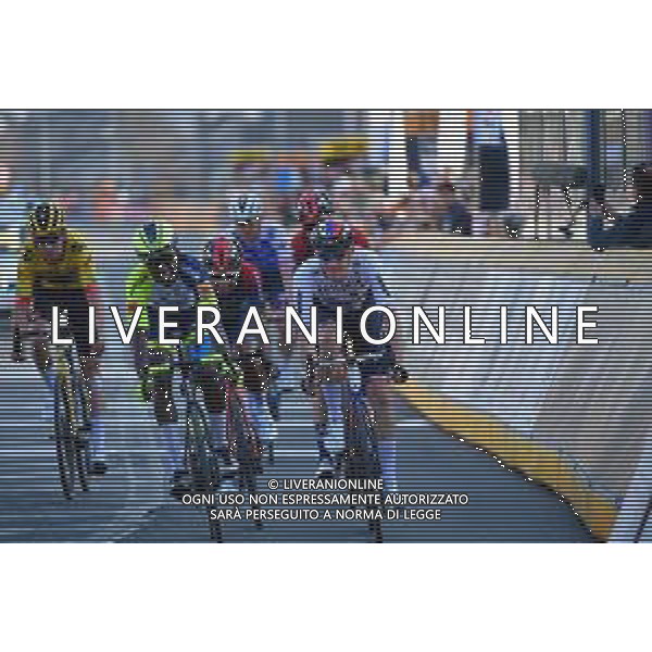 25-03-2022 E3 Harelbeke; 2022, Bahrain - Victorious; 2022, Intermarche - Wanty Gobert; Mohoric, Matej; Grmay Hailu, Biniam; Harelbeke; ©SIROTTI/AGENZIA ALDO LIVERANI SAS