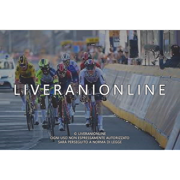 25-03-2022 E3 Harelbeke; 2022, Bahrain - Victorious; 2022, Intermarche - Wanty Gobert; Mohoric, Matej; Grmay Hailu, Biniam; Harelbeke; ©SIROTTI/AGENZIA ALDO LIVERANI SAS