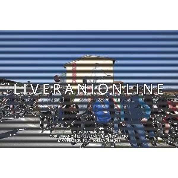 26-03-2022 Settimana Internazionale Coppi E Bartali; Tappa 05 Casalguidi - Cantagrillo; Ballerini, Franco; Figli Ballerini, Franco; Ballerini, Sabrina; Amici, Adriano; Casalguidi; ©SIROTTI/AGENZIA ALDO LIVERANI SAS