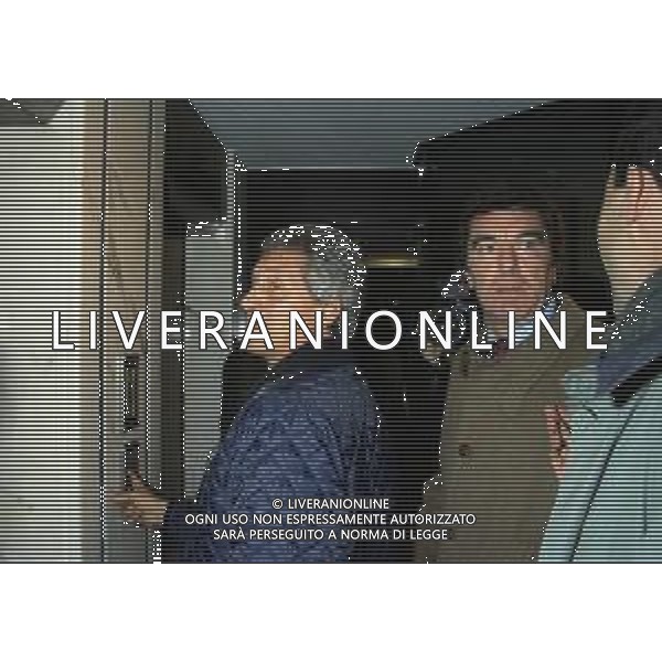 RETROSPETTIVA SERGIO CRAGNOTTI INDUSTRIALE E PRESIDENTE DELLA LAZIO CALCIO NELLA FOTO SERGIO CRAGNOTTI IN LEGA CALCIO A MILANO CON DINO ZOFF NELL\'ANNO 1996-1997 AG ALDO LIVERANI SAS