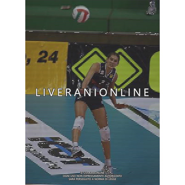 Siena 08/10/2005 Tecnomec Europa Systems Forlì Volley Nella foto: Sangiuliano Rachele.* Ph Gianni Nucci/Agenzia Aldo Liverani