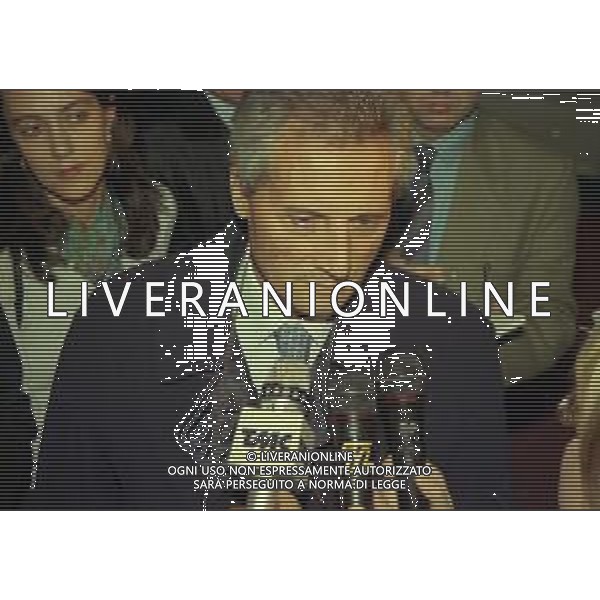 RETROSPETTIVA SERGIO CRAGNOTTI INDUSTRIALE E PRESIDENTE DELLA LAZIO CALCIO NELLA FOTO SERGIO CRAGNOTTI NELL\'ANNO 1998 IN LEGA CALCIO A MILANO AG ALDO LIVERANI SAS 