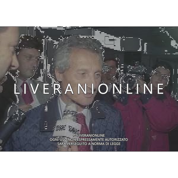 RETROSPETTIVA SERGIO CRAGNOTTI INDUSTRIALE E PRESIDENTE DELLA LAZIO CALCIO NELLA FOTO SERGIO CRAGNOTTI NELL\'ANNO 1998 IN LEGA CALCIO A MILANO AG ALDO LIVERANI SAS 