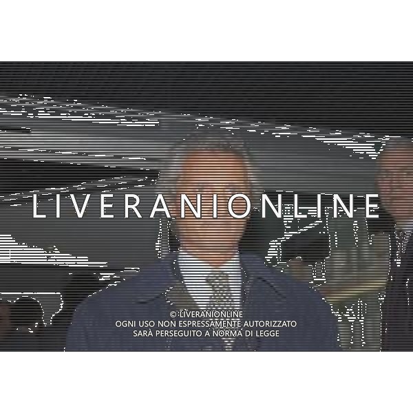 RETROSPETTIVA SERGIO CRAGNOTTI INDUSTRIALE E PRESIDENTE DELLA LAZIO CALCIO NELLA FOTO SERGIO CRAGNOTTI NELL\'ANNO 1998 IN LEGA CALCIO A MILANO AG ALDO LIVERANI SAS 