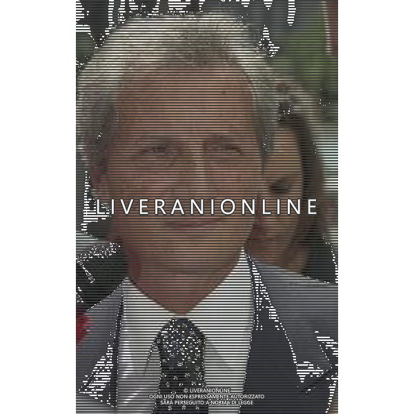 RETROSPETTIVA SERGIO CRAGNOTTI INDUSTRIALE E PRESIDENTE DELLA LAZIO CALCIO NELLA FOTO SERGIO CRAGNOTTI NELL\'ANNO 1999 A MILANO IN LEGA CALCIO AG ALDO LIVERANI SAS 