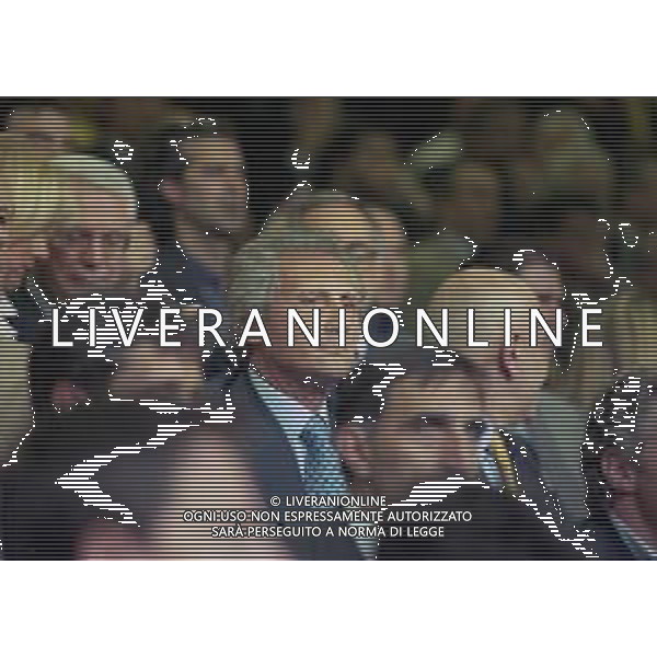 RETROSPETTIVA SERGIO CRAGNOTTI INDUSTRIALE E PRESIDENTE DELLA LAZIO CALCIO NELLA FOTO SERGIO CRAGNOTTI NELL\'ANNO 1999-2000 A MILANO ALLO STADIO MEAZA AG ALDO LIVERANI SAS 