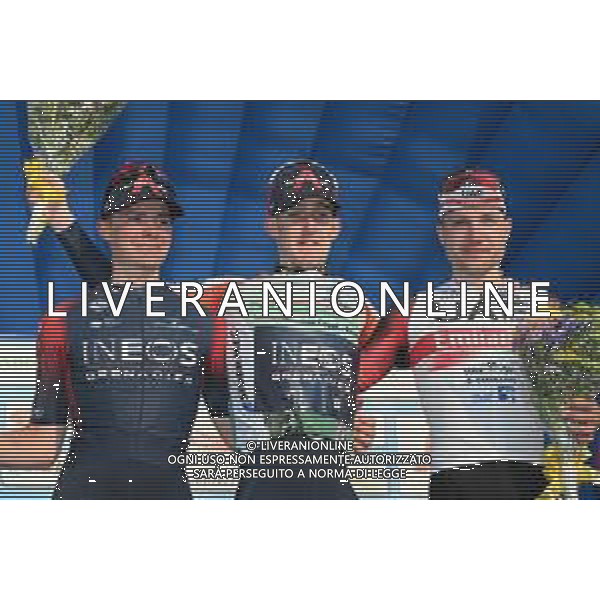 26-03-2022 Settimana Internazionale Coppi E Bartali; Tappa 05 Casalguidi - Cantagrillo; 2022, Ineos - Grenadiers; 2022, Uae Emirates; Dunbar, Eddie; Tulett, Ben; Cantagrillo; ©SIROTTI/AGENZIA ALDO LIVERANI SAS