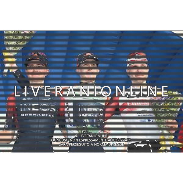 26-03-2022 Settimana Internazionale Coppi E Bartali; Tappa 05 Casalguidi - Cantagrillo; 2022, Ineos - Grenadiers; 2022, Uae Emirates; Dunbar, Eddie; Tulett, Ben; Cantagrillo; ©SIROTTI/AGENZIA ALDO LIVERANI SAS