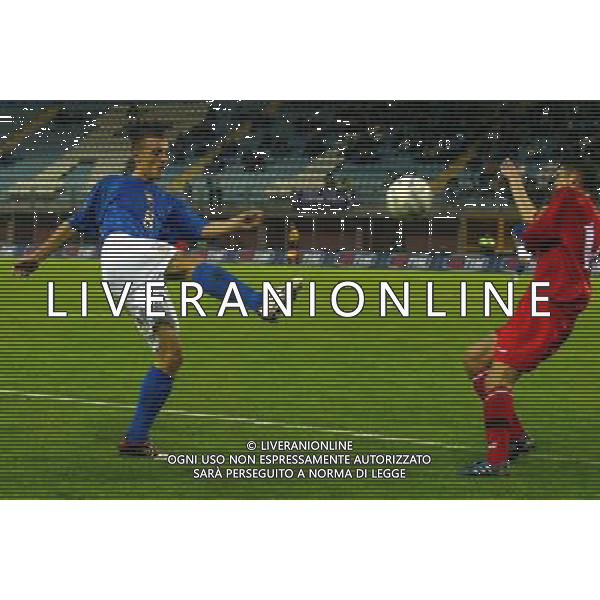 ITALIA - MOLDOVA NAZIONALE U21 A RIETI 11/10/2005 NELLA FOTO: DEFENDI PH BELLINI/AGENZIA ALDO LIVERANI