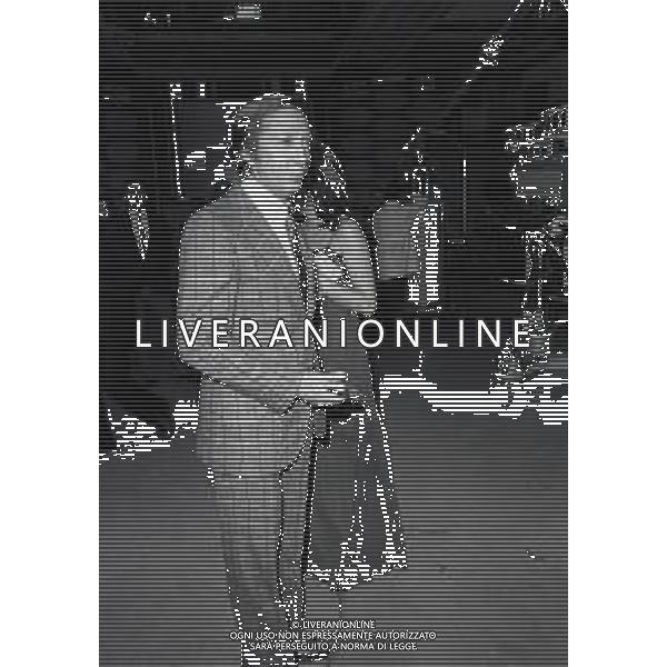 1970-1974 MILANO TRASMISSIONE TELEVISIVA “ RISCHIATUTTO“ NELLA FOTO MIKE BONGIORNO AG ALDO LIVERANI SAS