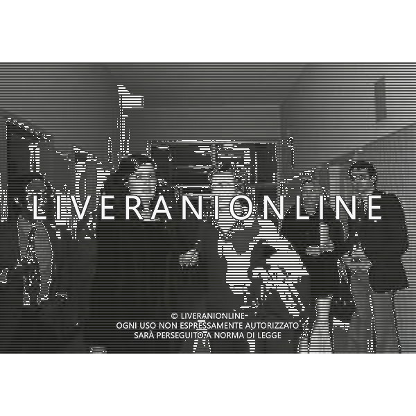 1970-1974 MILANO TRASMISSIONE TELEVISIVA “ RISCHIATUTTO“ NELLA FOTO PAOLO LIMITI AG ALDO LIVERANI SAS