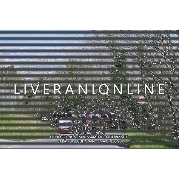 26-03-2022 Settimana Internazionale Coppi E Bartali; Tappa 05 Casalguidi - Cantagrillo; 2022, Quick Step - Alpha Vinyl; 2022, Israel - Premier Tech; Cavagna, Remi; Goldstein, Omer; Mungherino; ©SIROTTI/AGENZIA ALDO LIVERANI SAS