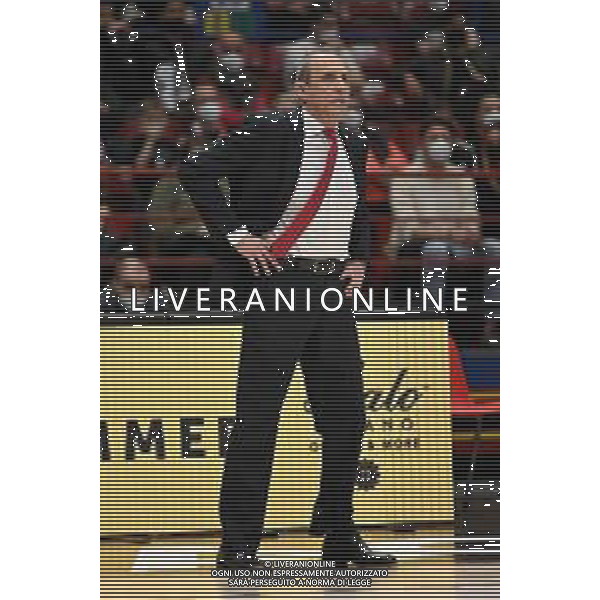 © TVRG Ettore Messina allenatore Milano AX Armani Exchange Milano vs Openjobmetis Varese Campionato Serie A UnipolSai - 24a giornata regular season Assago (MI) 26-03-2022 Mediolanum Forum foto Roberto Garavaglia/ag. Aldo Liverani sas