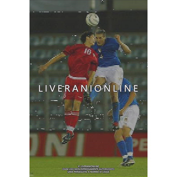 Rieti 11/10/2005 Italia-Moldova Under 21 nella foto: CHIELLINI-SOLTANICI foto Bellini / Ag.Aldo Liverani