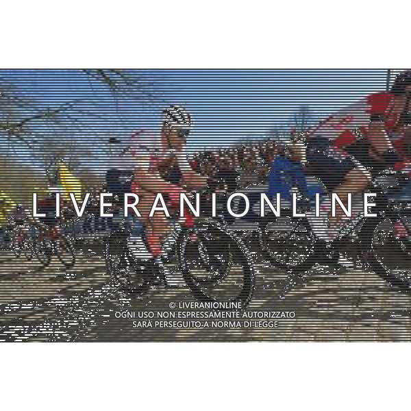 27-03-2022 Gent - Wevelgem; 2022, Trek - Segafredo; Stuyven, Jasper; Monte Kemmel; ©SIROTTI/AGENZIA ALDO LIVERANI SAS
