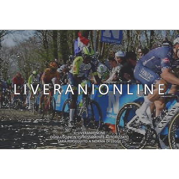 27-03-2022 Gent - Wevelgem; 2022, Intermarche - Wanty Gobert; Gyrmai Hailu, Biniam; Monte Kemmel; ©SIROTTI/AGENZIA ALDO LIVERANI SAS