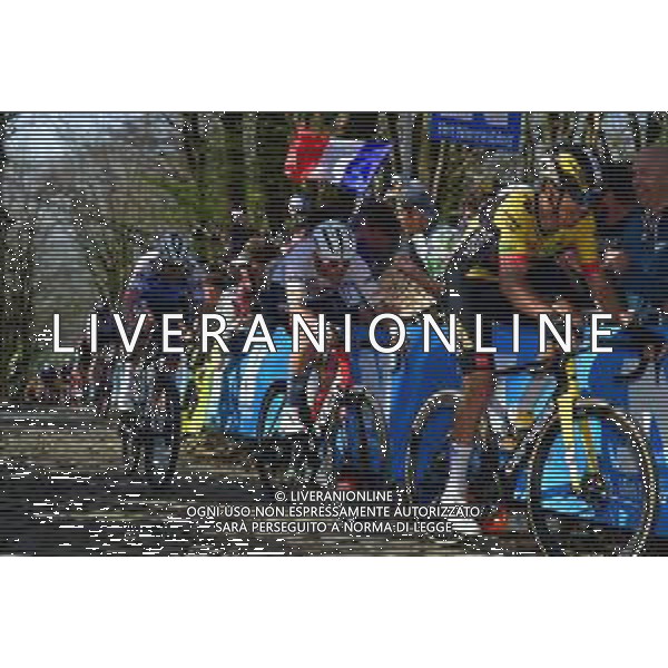 27-03-2022 Gent - Wevelgem; 2022, Jumbo - Visma; Laporte, Christophe; Monte Kemmel; ©SIROTTI/AGENZIA ALDO LIVERANI SAS