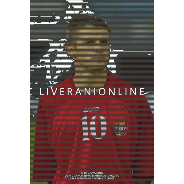 Rieti 11/10/2005 Italia-Moldova Under 21 nella foto: PORFIREANU foto Bellini / Ag.Aldo Liverani