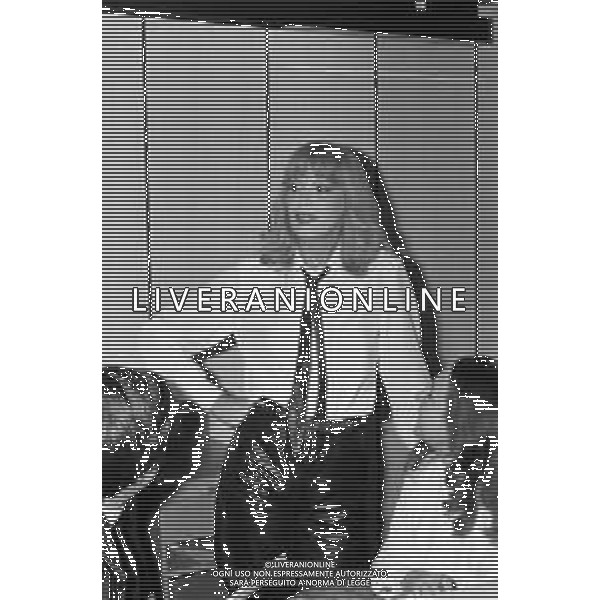 RETROSPETTIVA AMANDA LEAR CANTANTE NELLA FOTO A MILANO NEL 1981 ©Archivio Giovanni Liverani/AGENZIA ALDO LIVERANI SAS