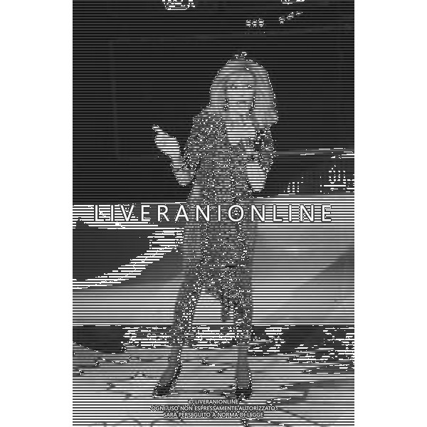 RETROSPETTIVA AMANDA LEAR CANTANTE NELLA FOTO OSPITE A SUPERFLASH A MILANO NEL 1983 ©Archivio Giovanni Liverani/AGENZIA ALDO LIVERANI SAS