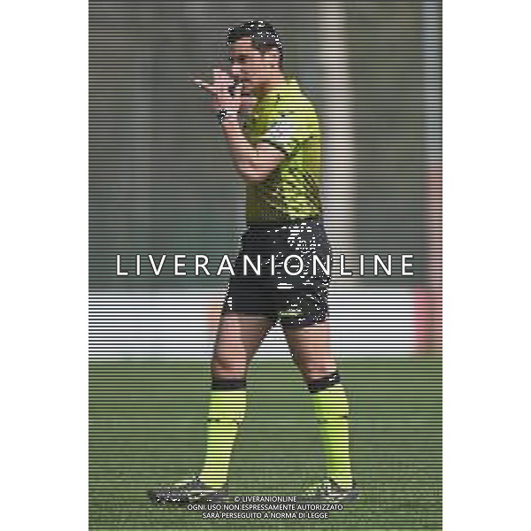 ¬© TVRG l\'arbitro Mario Saia di Palermo Milan Women vs Fiorentina Femminile Serie A femminile - 18a giornata Milano 27-03-2022 Centro sportivo Peppino Vismara foto Roberto Garavaglia/ag. Aldo Liverani sas/AGENZIA ALDO LIVERANI SAS