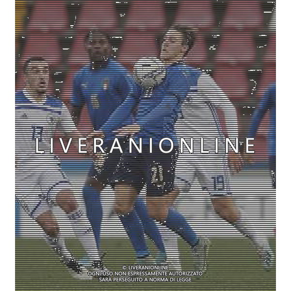 ITALIA U21 - BOSNIA ERZEGOVINA U21 gara di Qualificazione per l\'europeo under 21 2023 29/03/2022 - nella foto: Fagioli Nicolo\' (Italia) ©Claudio Zamagni/Agenzia Aldo Liverani /AGENZIA ALDO LIVERANI SAS